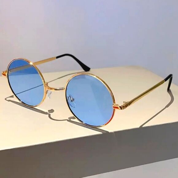 90's Vintage Round Sunglasses - Picture 1 of 7